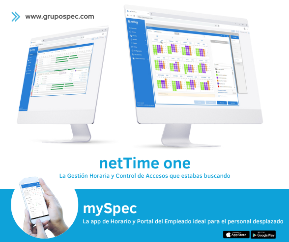 Nuevos productos SPEC: netTime one y mySpec
